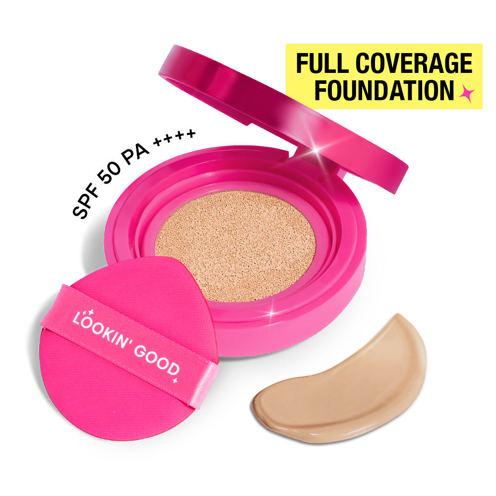 Magic Cover Full Coverage Matte Cushion Foundation with SPF 50 - 420P Medium