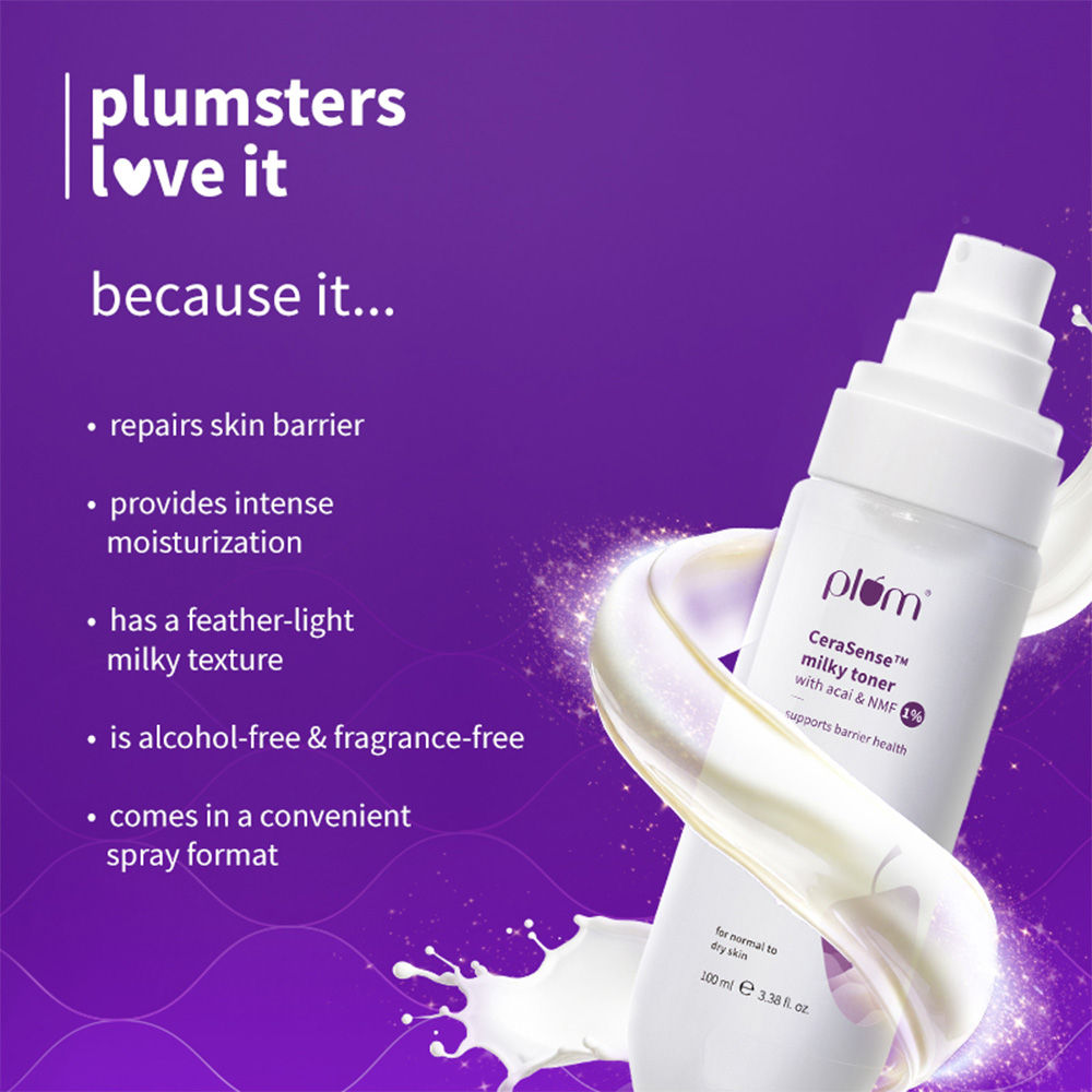 Cerasense Milky Toner with Ceramides & Peptides For Barrier Repair
