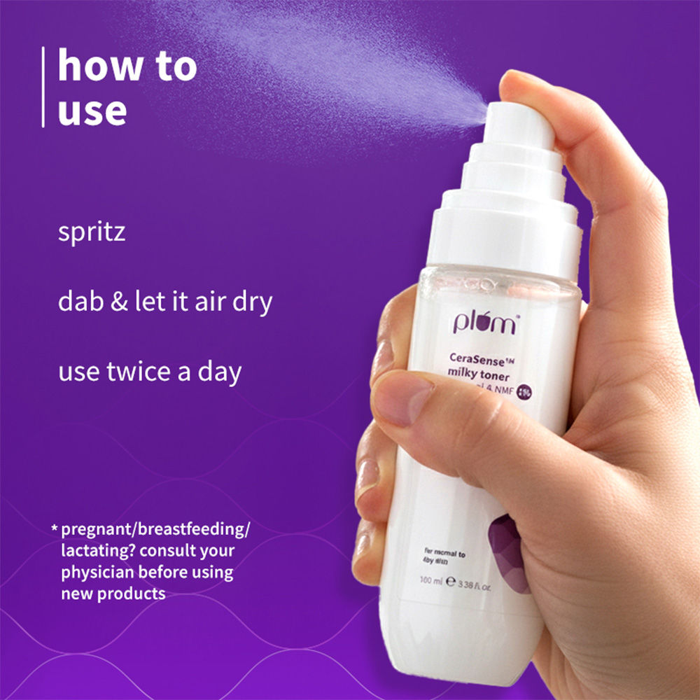 Cerasense Milky Toner with Ceramides & Peptides For Barrier Repair
