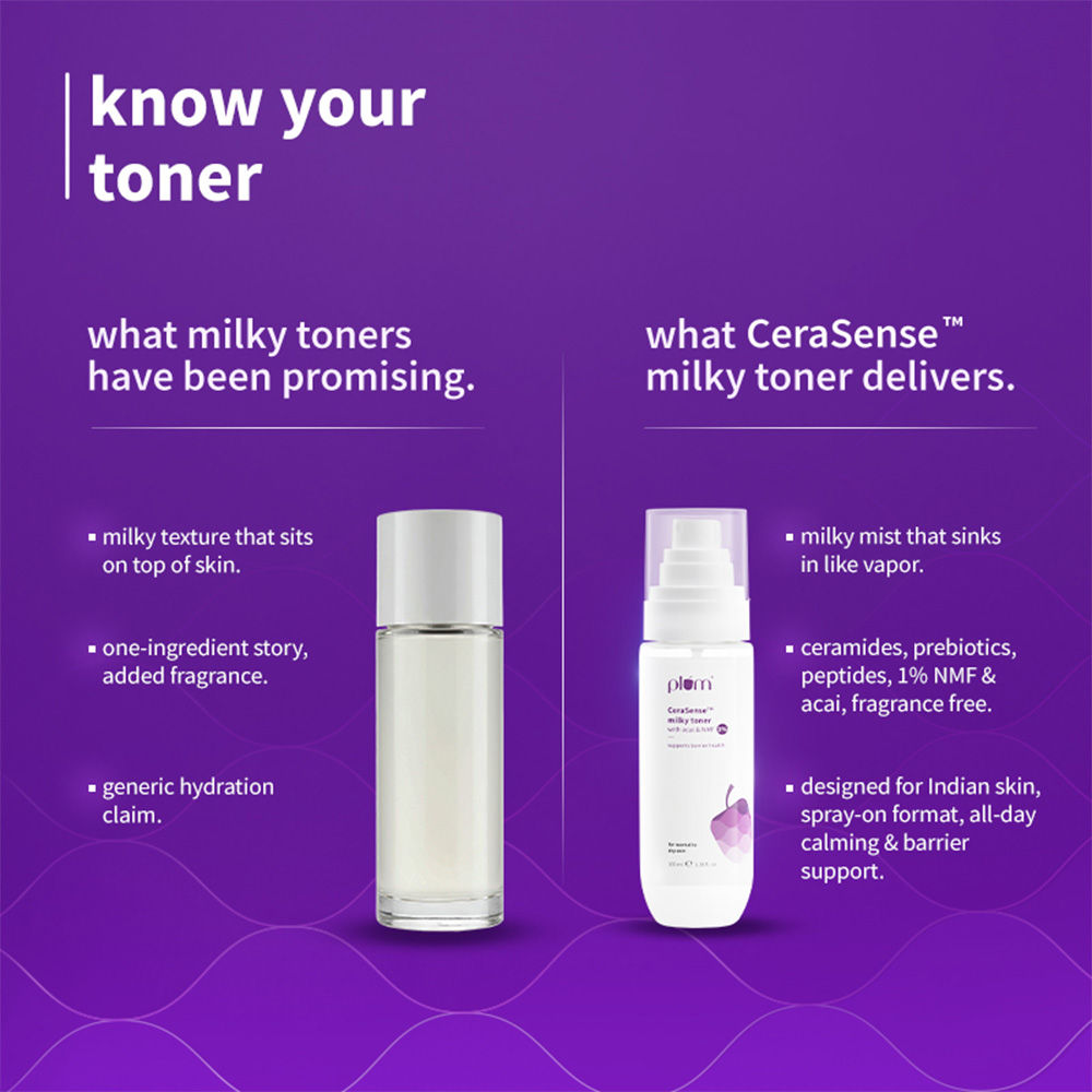 Cerasense Milky Toner with Ceramides & Peptides For Barrier Repair