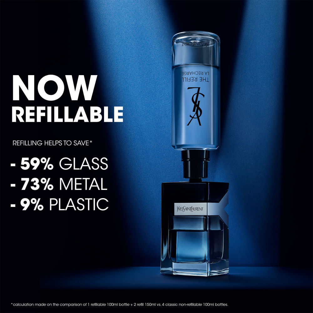 Y Eau De Parfum With Clean Geranium, Vibrant Sage And Sensual Woody Essence