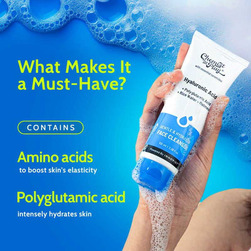 Gentle & Hydrating Face Cleanser Rice Water Face Wash Face Wash For Dry & Oily Skin
