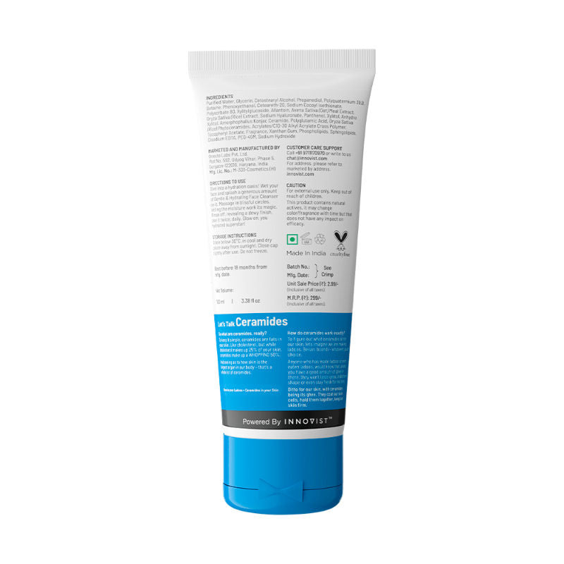 Gentle & Hydrating Face Cleanser Rice Water Face Wash Face Wash For Dry & Oily Skin