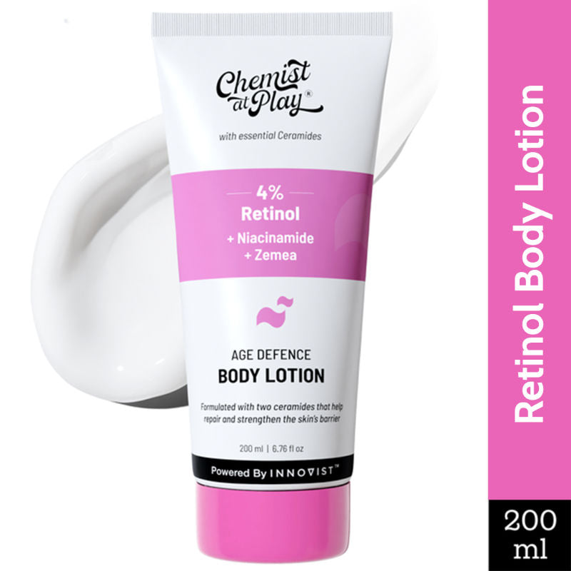 Anti-Aging Body Lotion With 4% Retinol, Niacinamide & Zemea