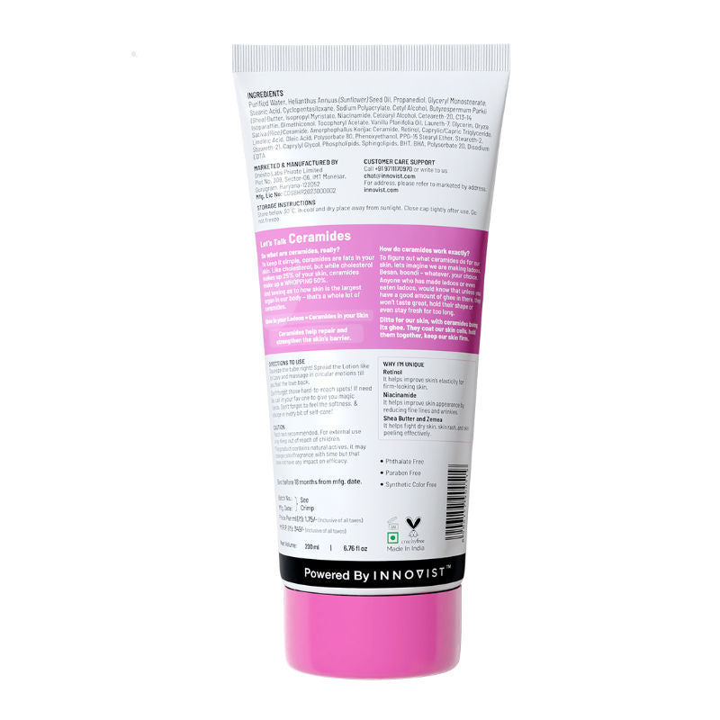 Anti-Aging Body Lotion With 4% Retinol, Niacinamide & Zemea