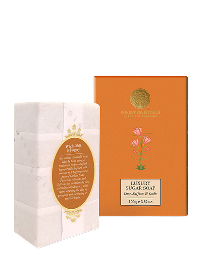 Lime Saffron & Oudh Ayurvedic Luxury Handmade Soap