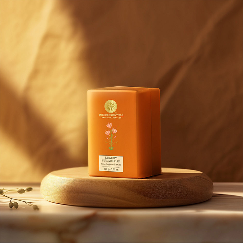 Lime Saffron & Oudh Ayurvedic Luxury Handmade Soap