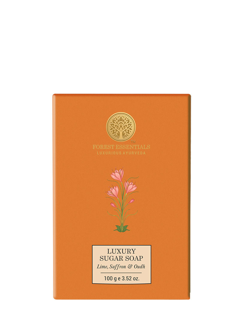 Lime Saffron & Oudh Ayurvedic Luxury Handmade Soap