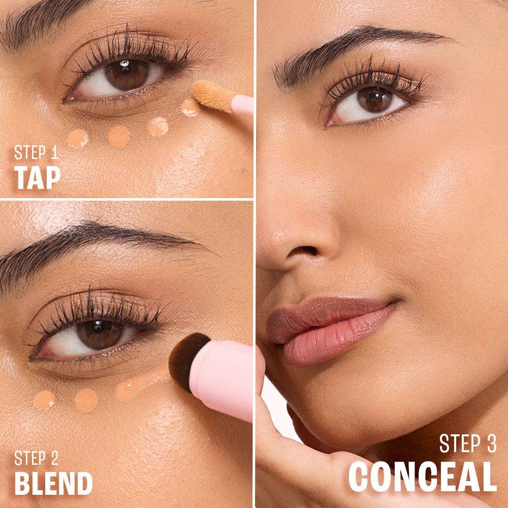 9to5 Hya Beach Edit Color Correcting Concealer, SPF 40, Buildable Matte