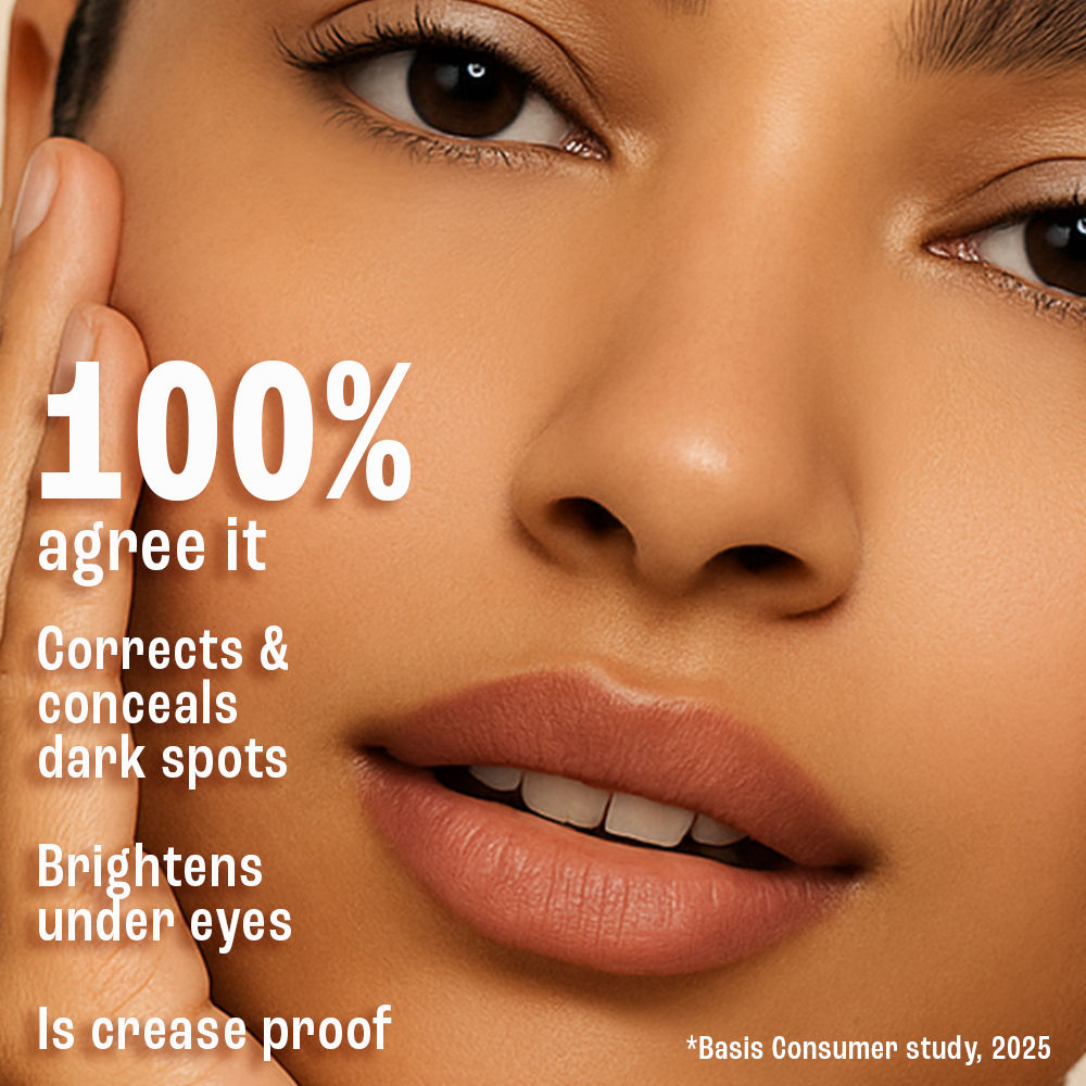 9to5 Hya Beach Edit Color Correcting Concealer, SPF 40, Buildable Matte