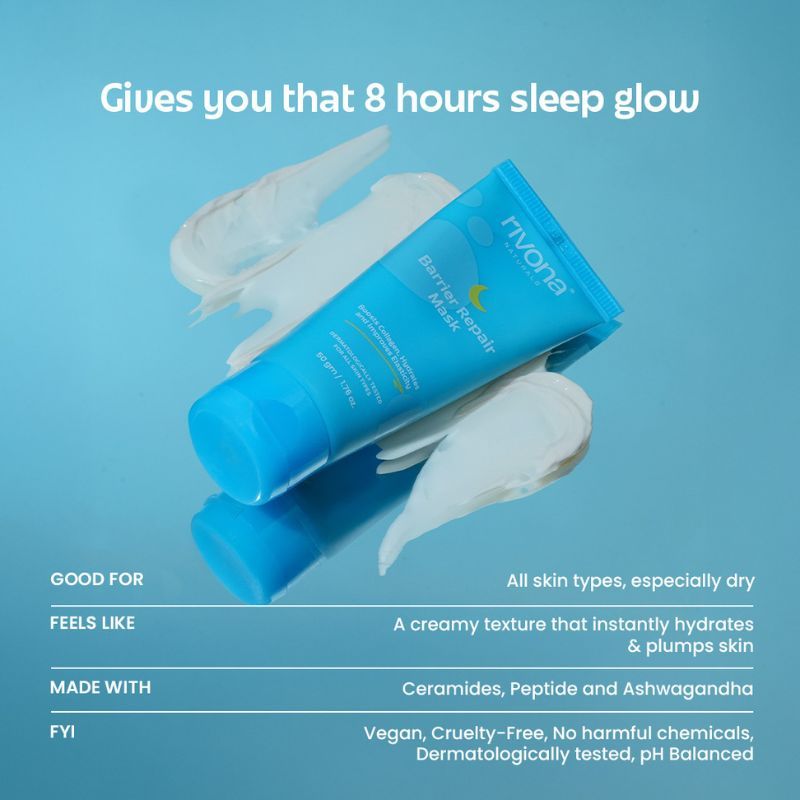 4-In-1 Barrier Repair & Hydrating Overnight Face Mask Deep Moisture & Skin Renewal