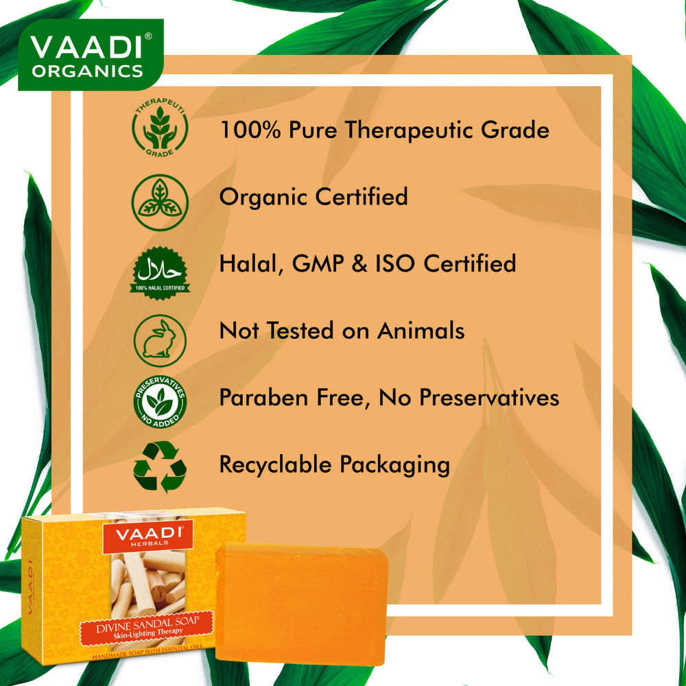 Divine Sandal Soap Skin Lighting Therapry