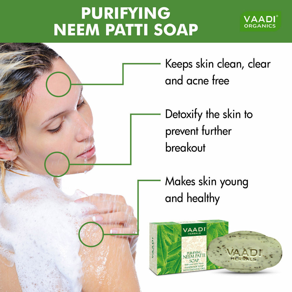 Neem Patti Soap - Contains Pure Neem Leave