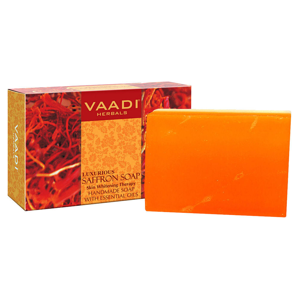 Luxurious Saffron Soap - Skin Whitening Therapy