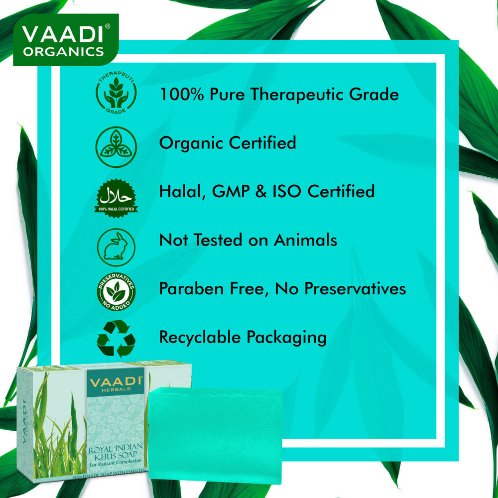 Royal Indian Khus Soap for Radiant Complexion