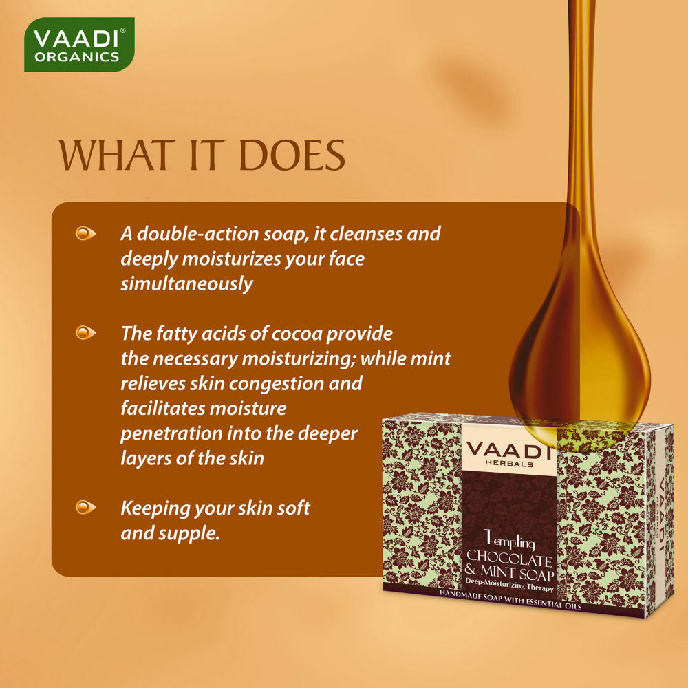 Tempting Chocolate & Mint Soap-Deep Moisturising Therapy