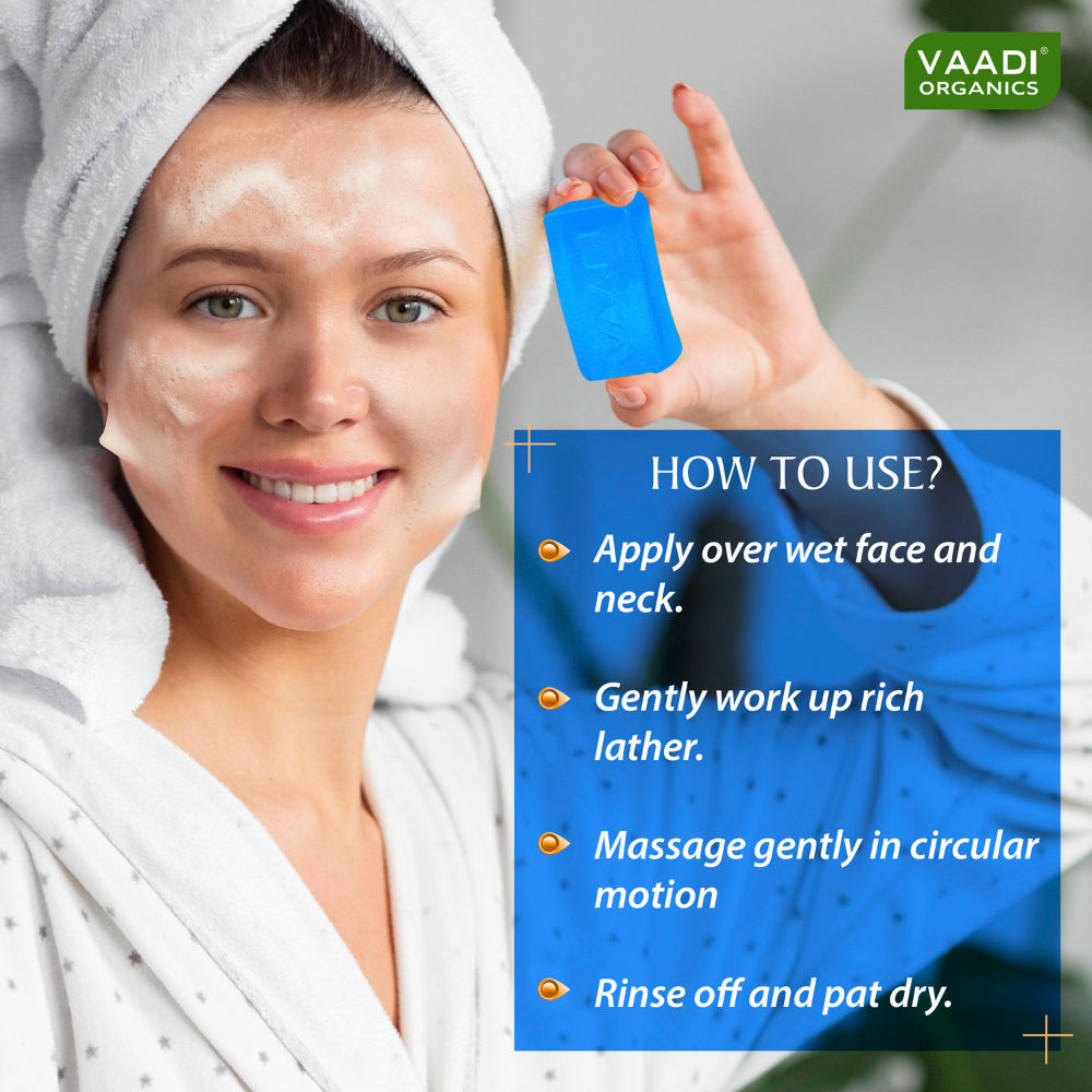 Blueberry Facial Bar With Extract Of Mint Anti-Ageing/Anti Wrinkle