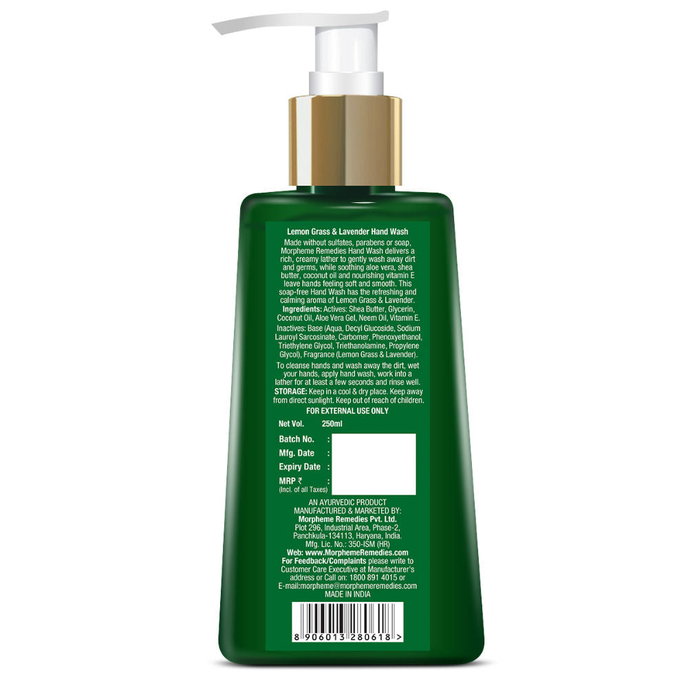 Hand Wash With Lemon Grass & Lavender