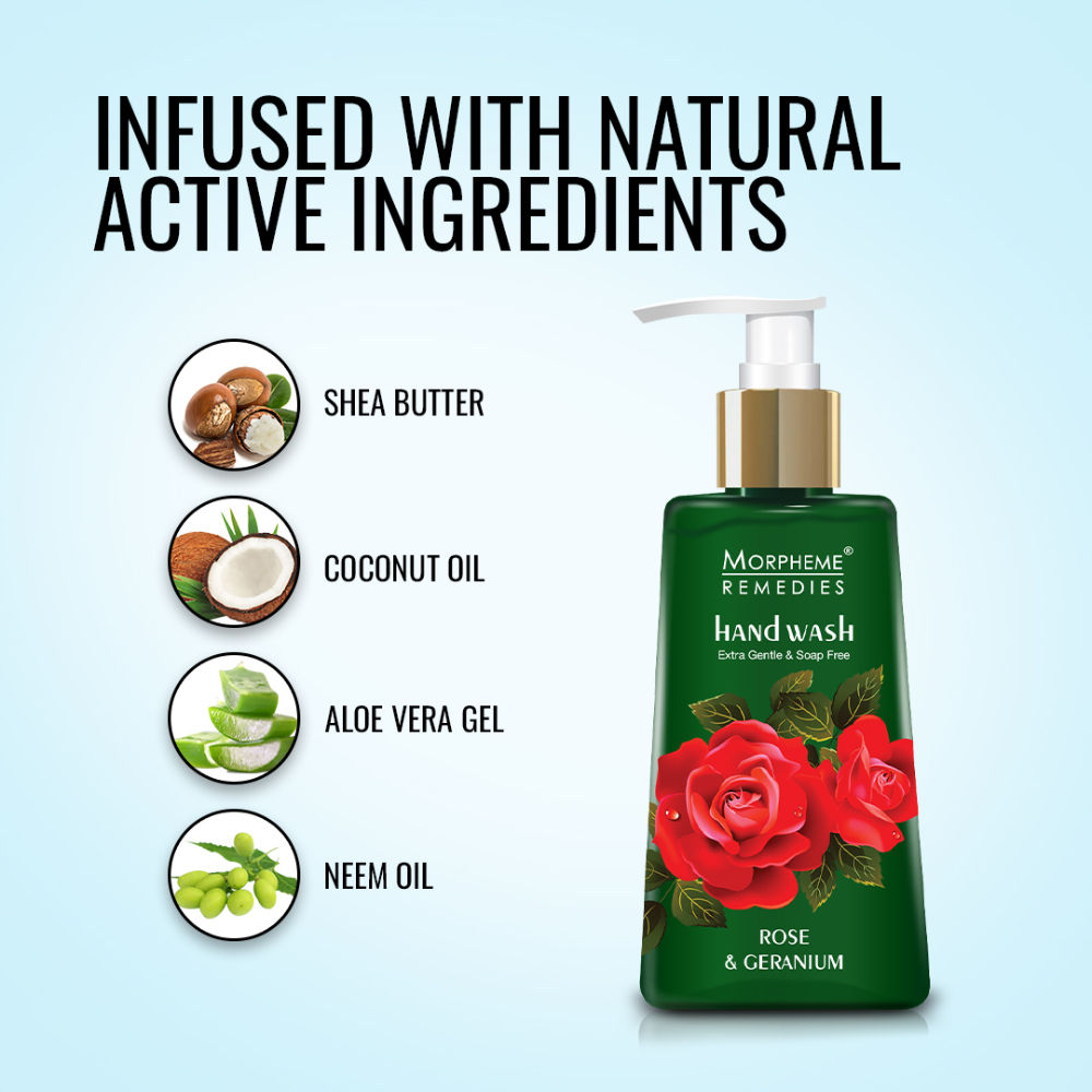 Hand Wash With Rose & Geranium