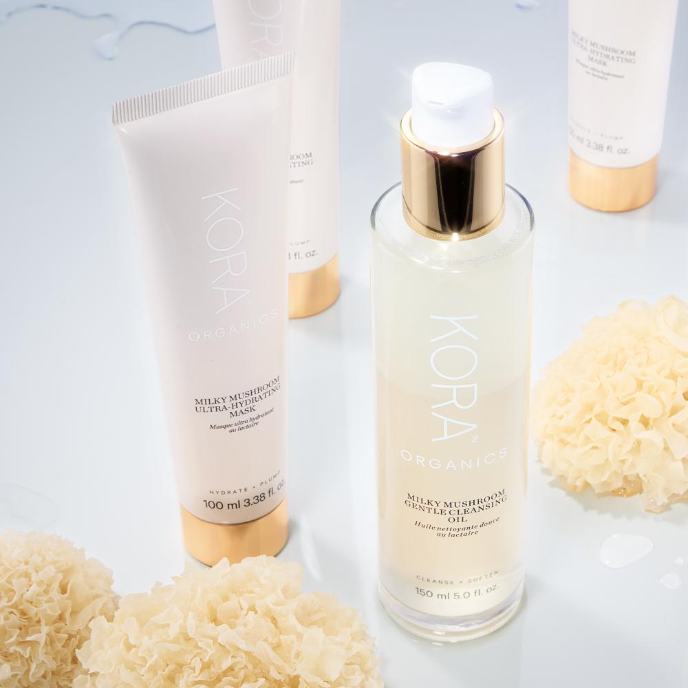 Milky Mushroom Gentle Cleansing Oil Removes Makeup Dirt Oil For Clear Soft Smooth Skin