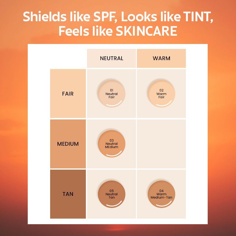 Sundrip 100% Mineral Fluid Tinted Sunscreen SPF 50 PA ++