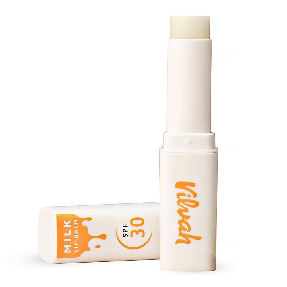 Spf 30 Milk Lip Balm With Uva-Uvb Protection, Enriched With Soy Milk & Vitamin E