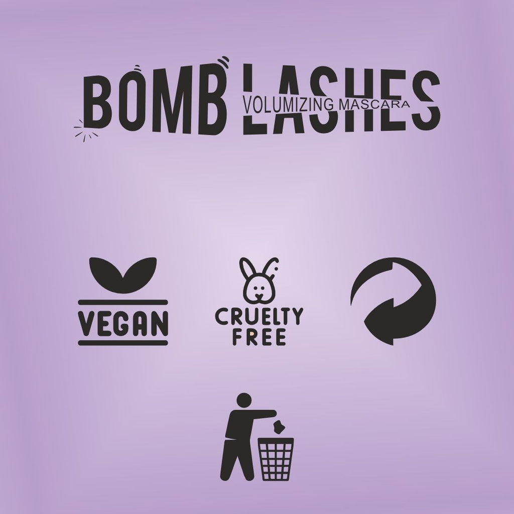 Bomb Lashes Volumizing Mascara - Black