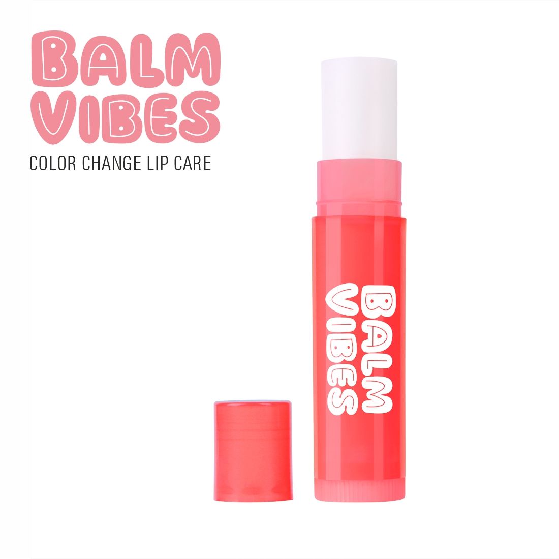 Balm Vibes Color Change Lip Balm - Cherry Twist
