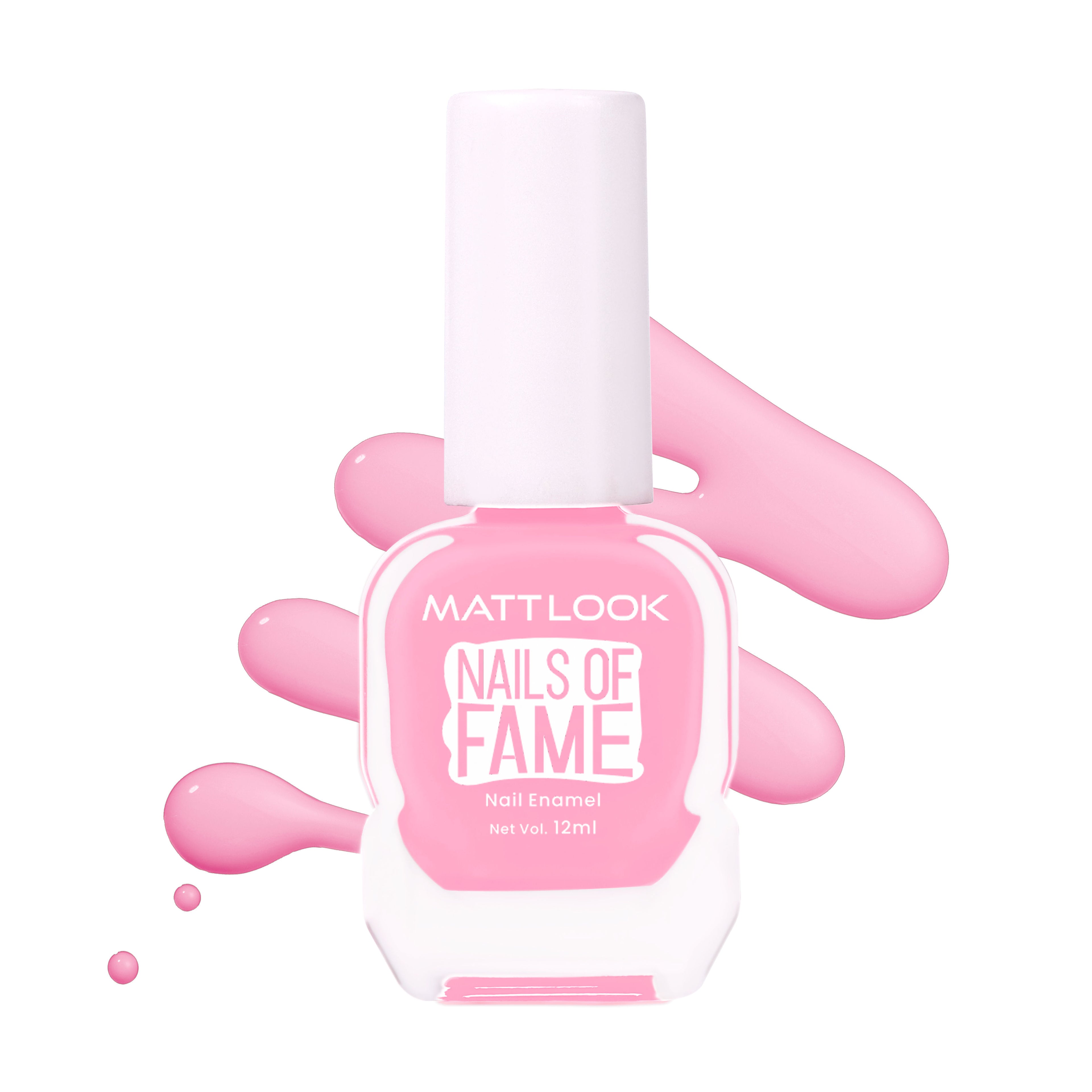 Nails Of Fame Nail Enamel - Lotus Pink