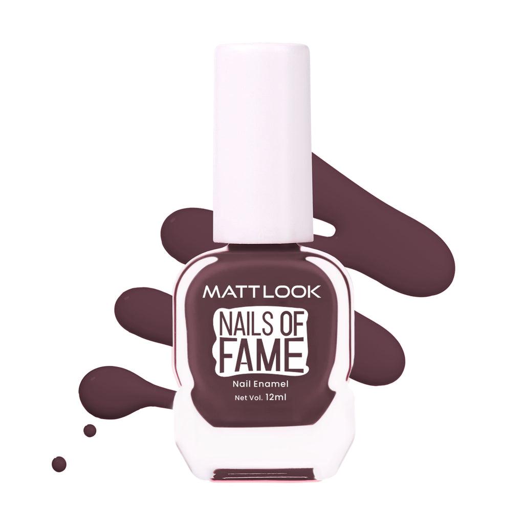 Nails Of Fame Nail Enamel - Cocoa Plum