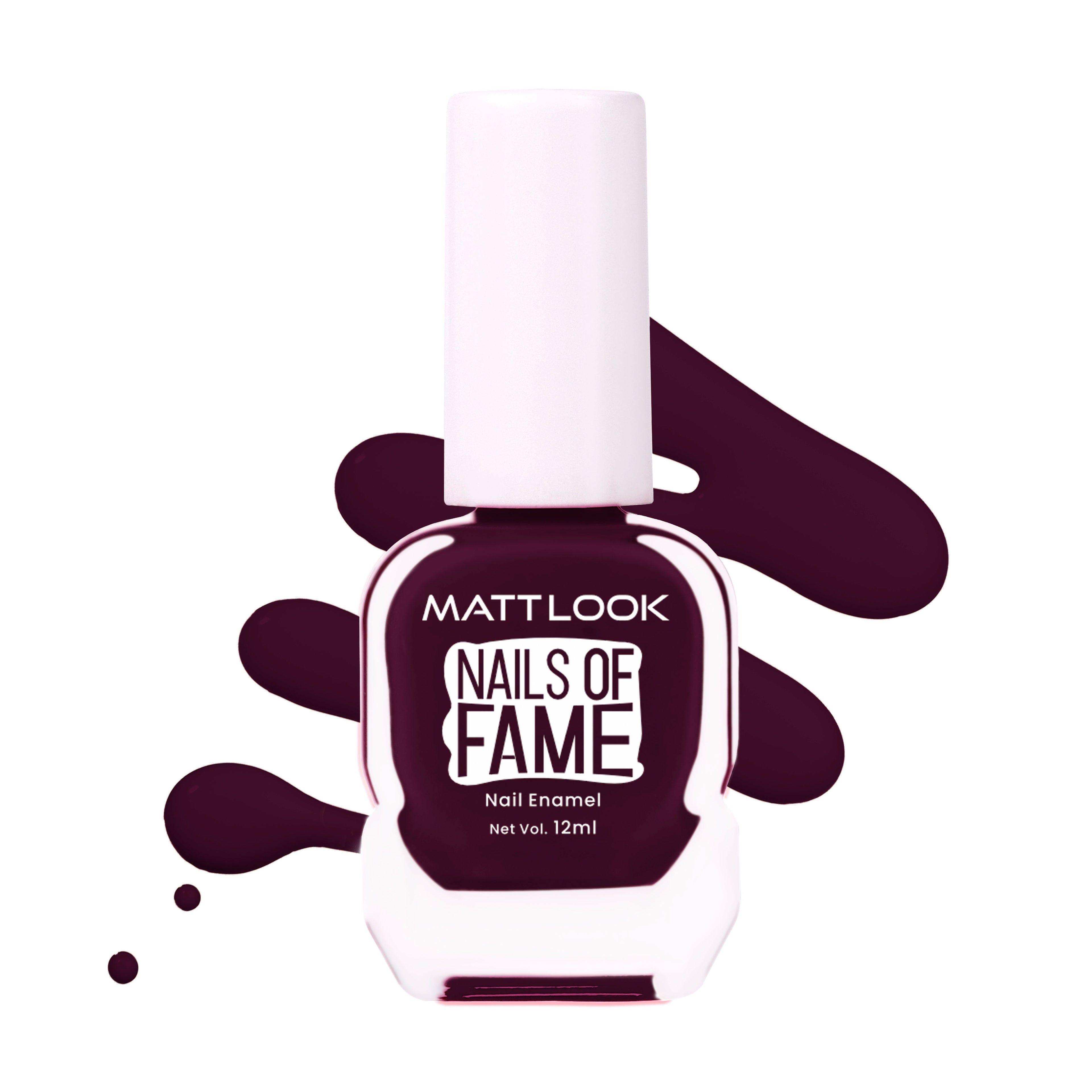 Nails Of Fame Nail Enamel - Purple Heart