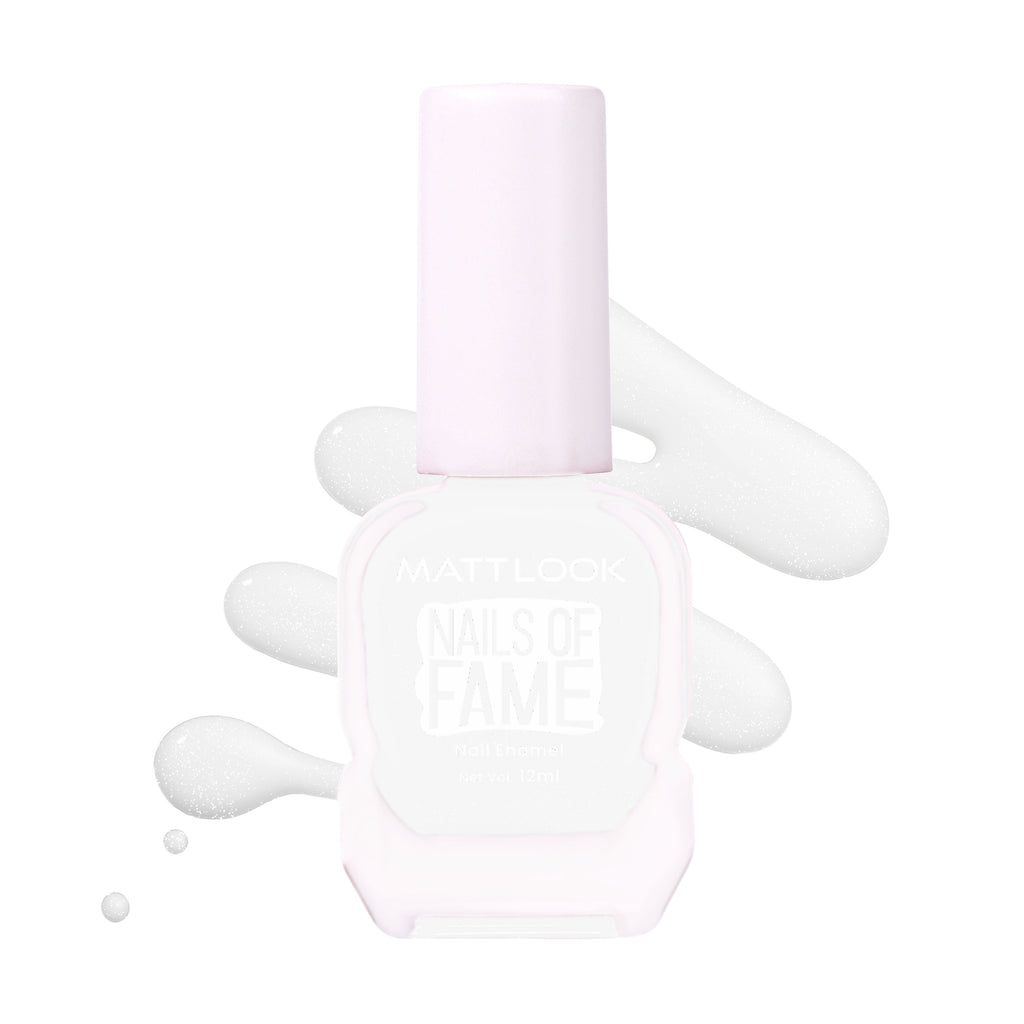 Nails Of Fame Nail Enamel - Milky Pearl