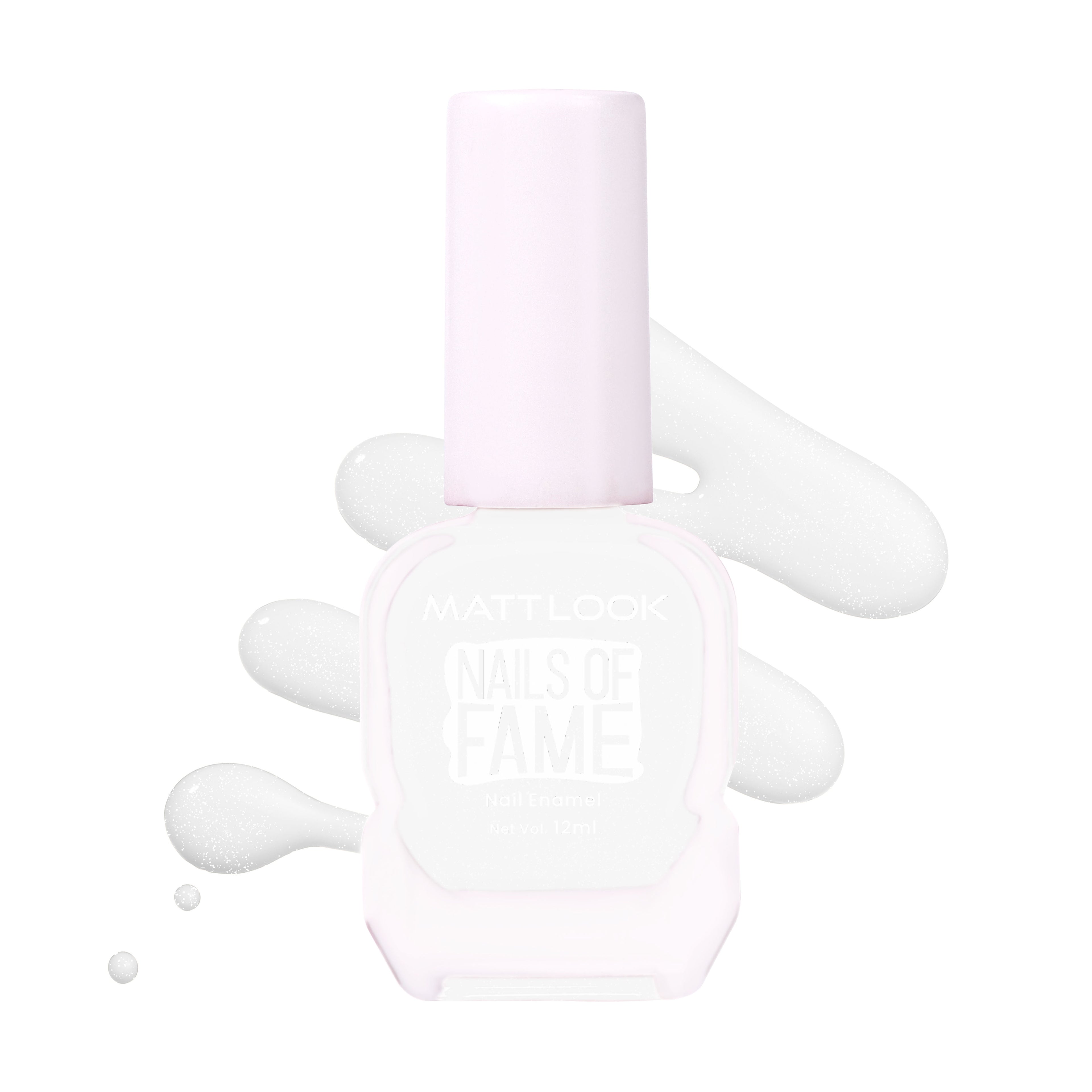 Nails Of Fame Nail Enamel - Milky Pearl
