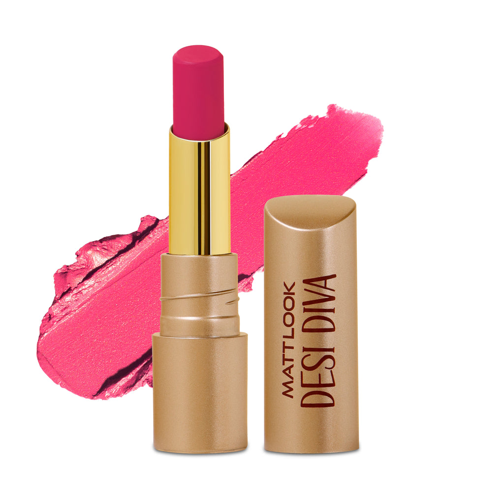 Desi Diva HD Matte Lipstick - Bold Magenta-08