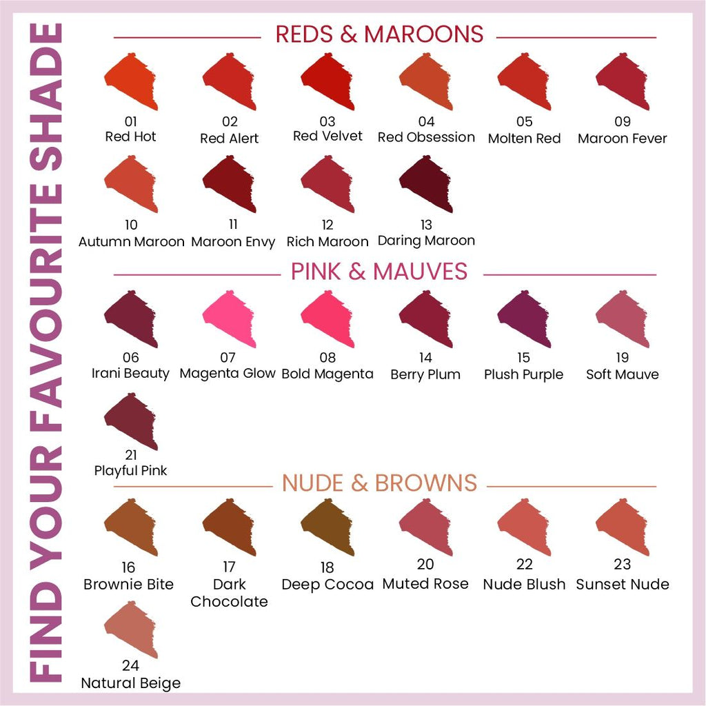 Desi Diva HD Matte Lipstick