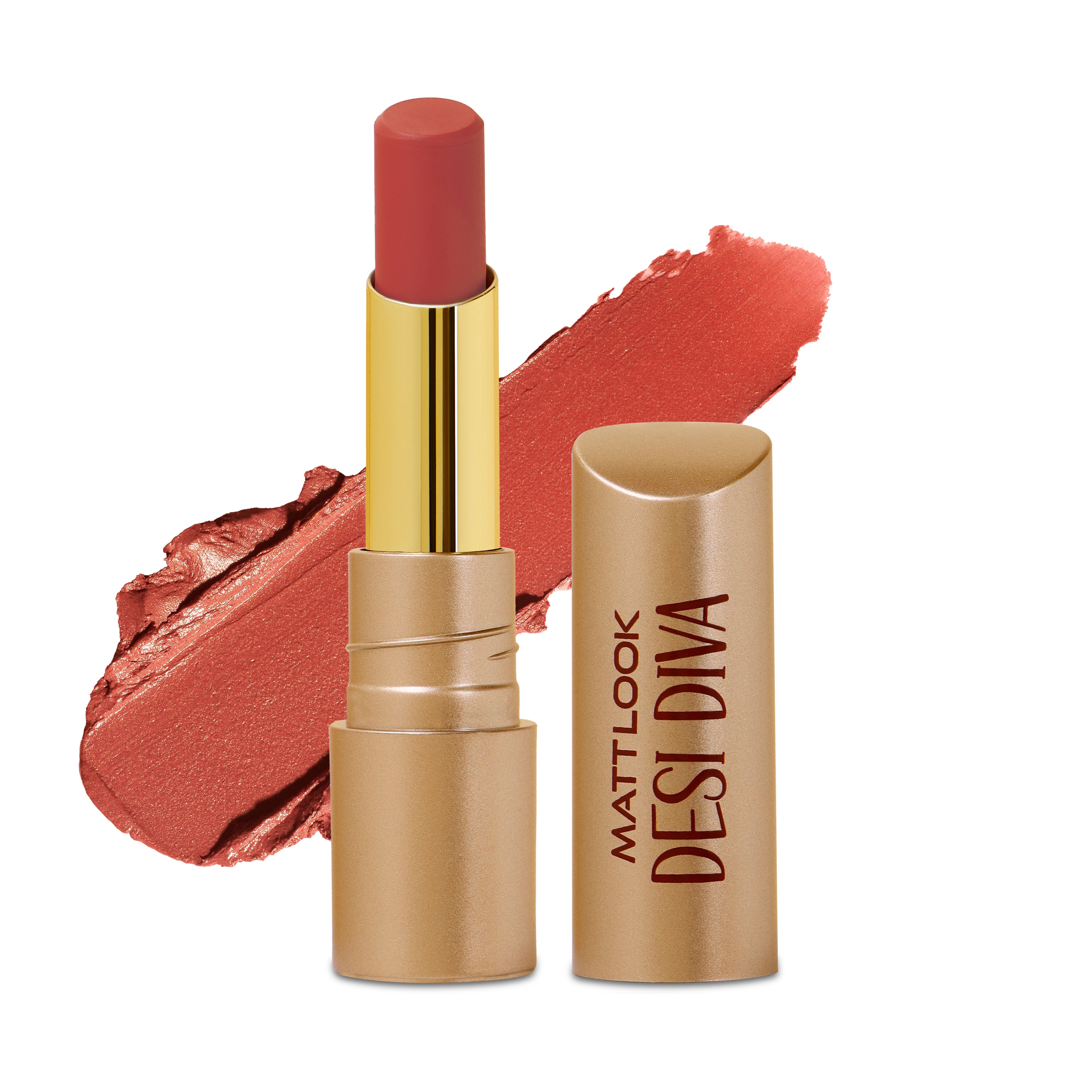 Desi Diva HD Matte Lipstick - Sunset Nude-23