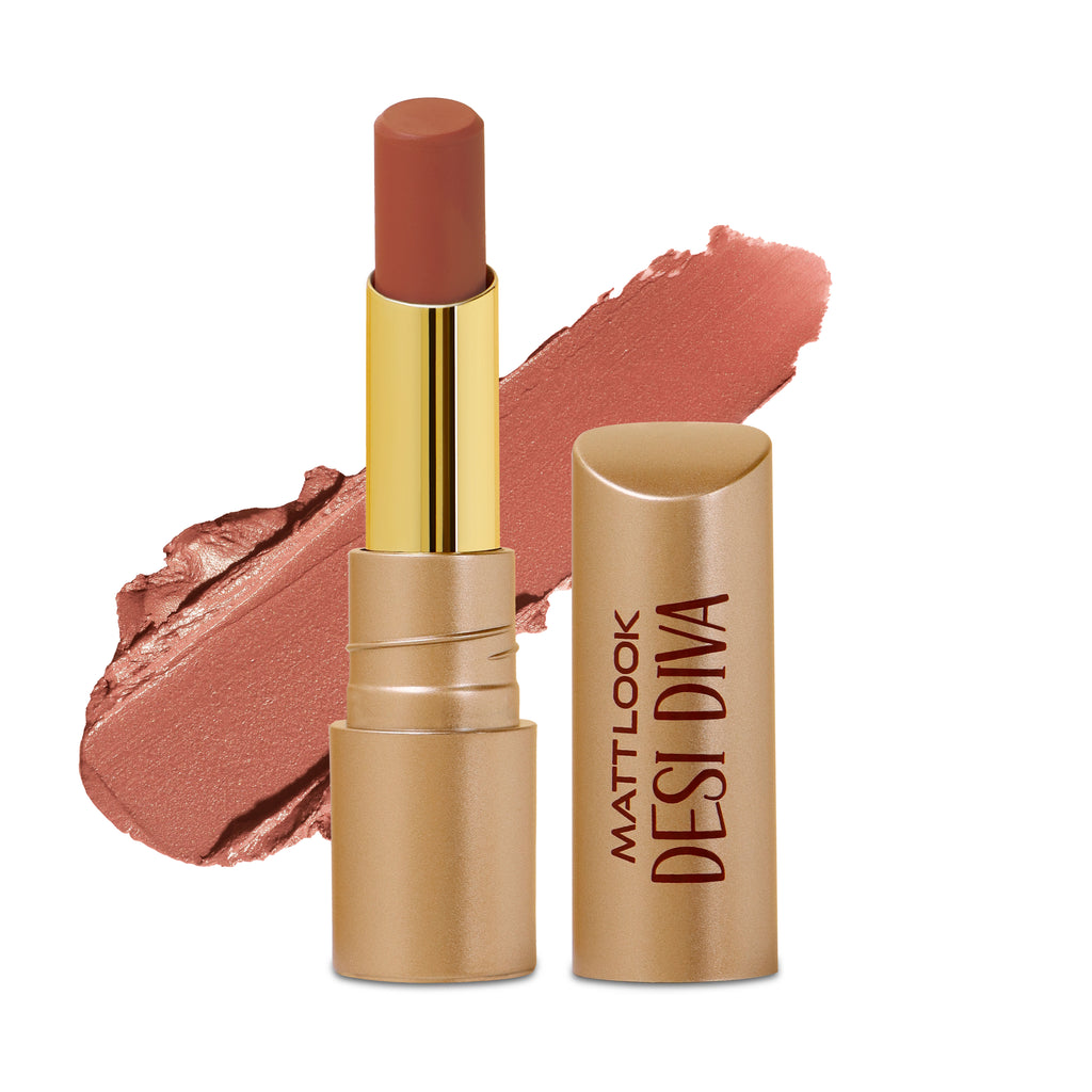 Desi Diva HD Matte Lipstick - Natural Beige-24