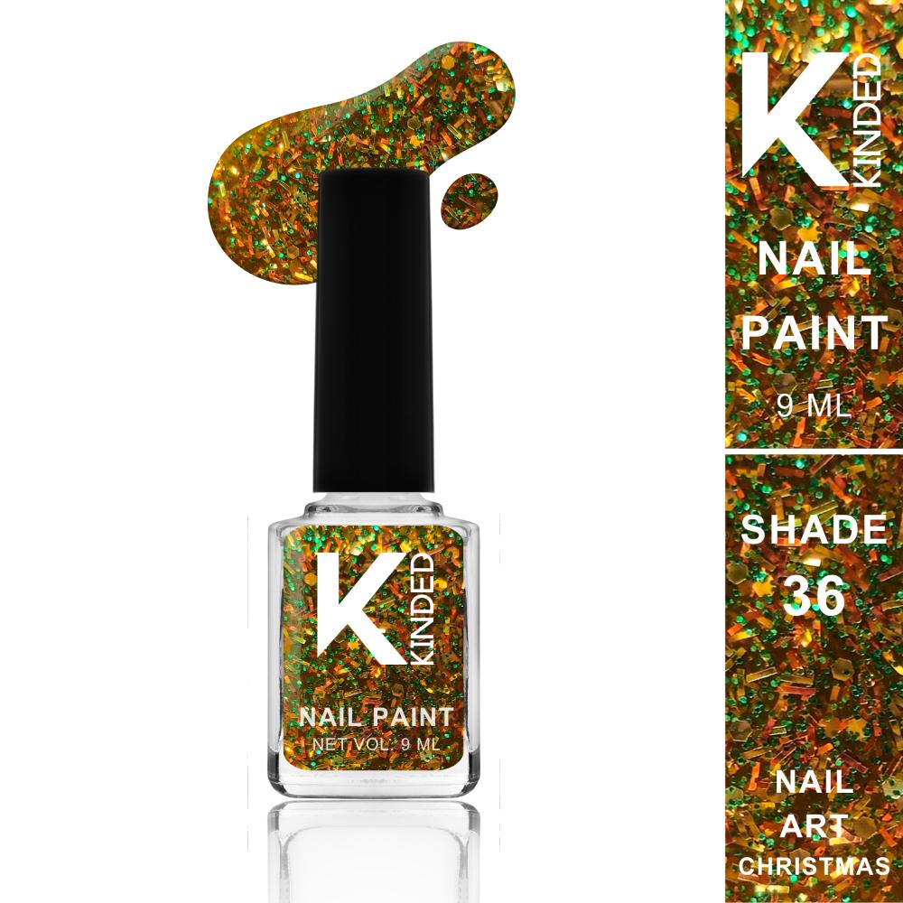 Nail Paint Topper - 36 Nail Art Christmas