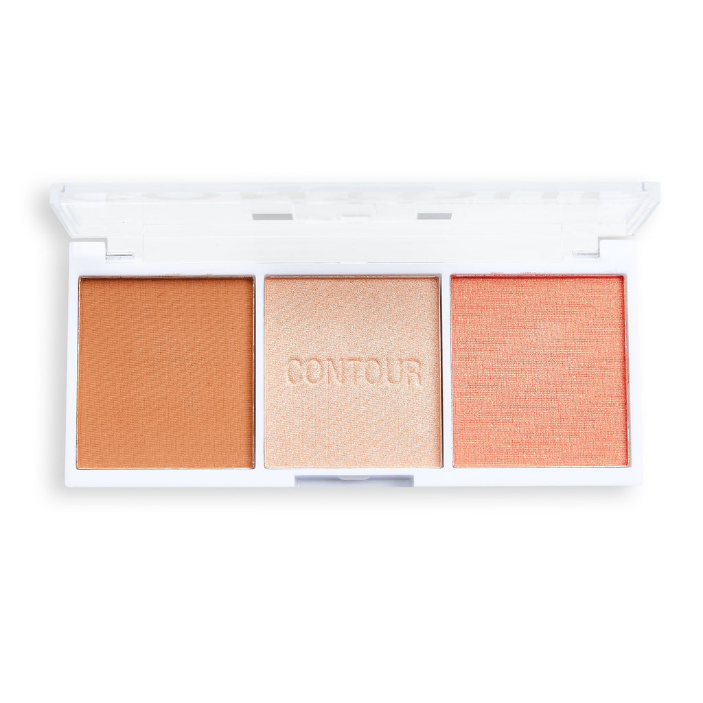 Relove Colour Play Contour Trio Palette Baked Sugar