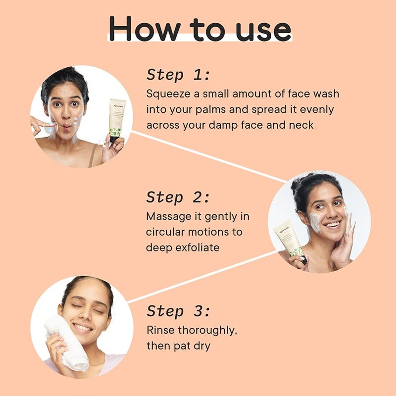 Rice Water Gentle Exfoliation Cream Face Wash