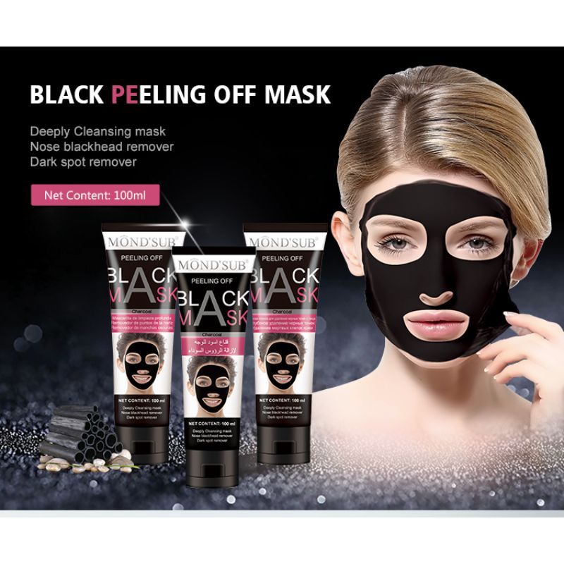 Peeling Off Black Mask - Charcoal