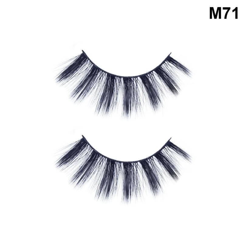 Long and Natural Look False Eyelashes - M71