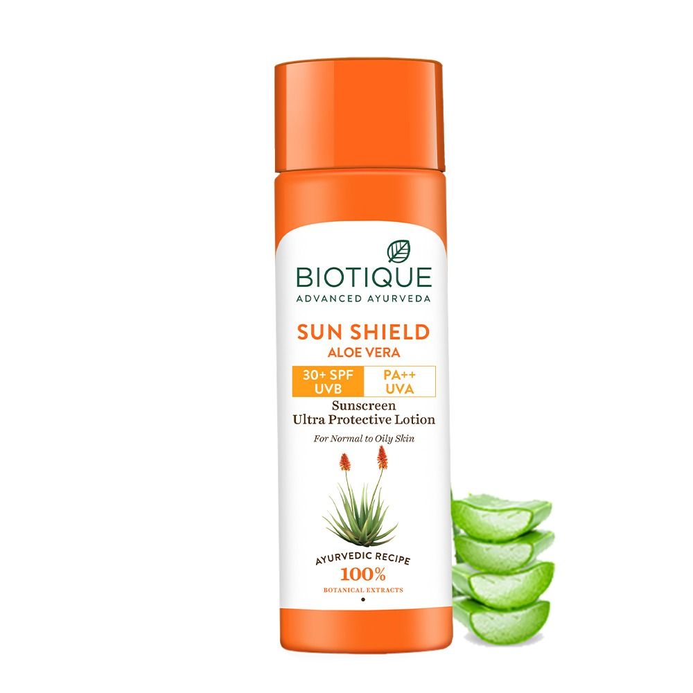 SUN SHIELD Aloe Vera Ultra Protective Lotion SPF 30+ UVB PA++ UVA Sunscreen