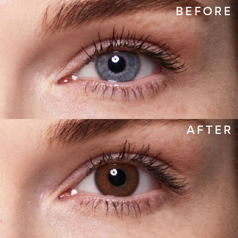Coloured Contact Lenses Bronze 1 month Power 0.00