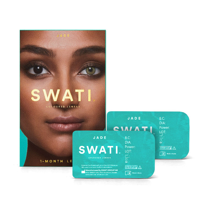 Coloured Contact Lenses Jade 1 month Power -4.25