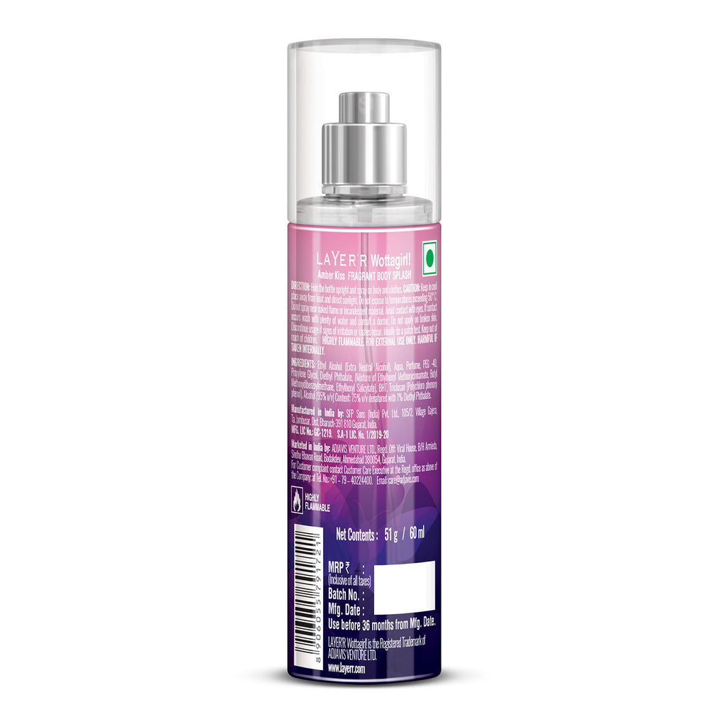 Wottagirl! Amber Kiss Fragrance Mist