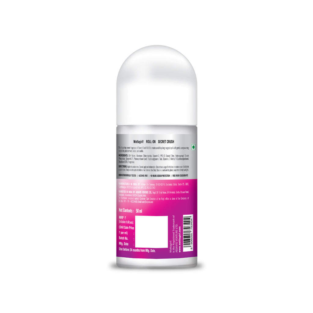Wottagirl! Roll-On Secret Crush Fragrance Mist