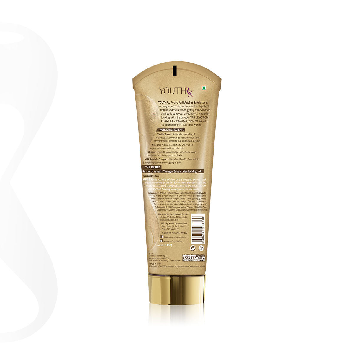 YouthRx Gineplex Active Anti-Ageing Exfoliator