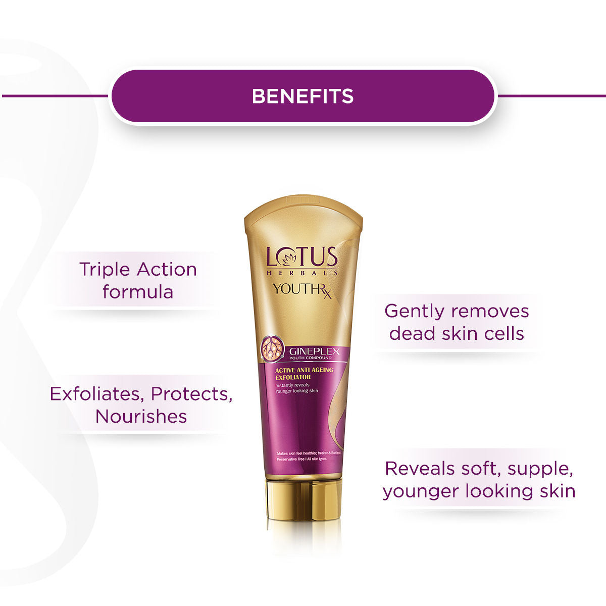YouthRx Gineplex Active Anti-Ageing Exfoliator