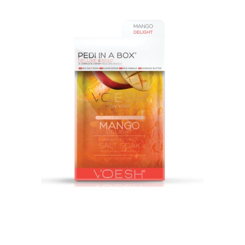 Deluxe Pedicure In A Box (4 Step) - Mango Delight